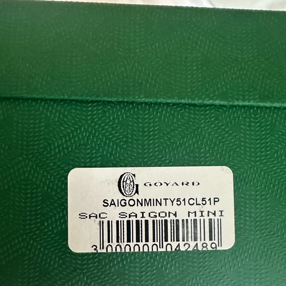 Goyard Mini Saigon gray bag - Picture 4 of 4